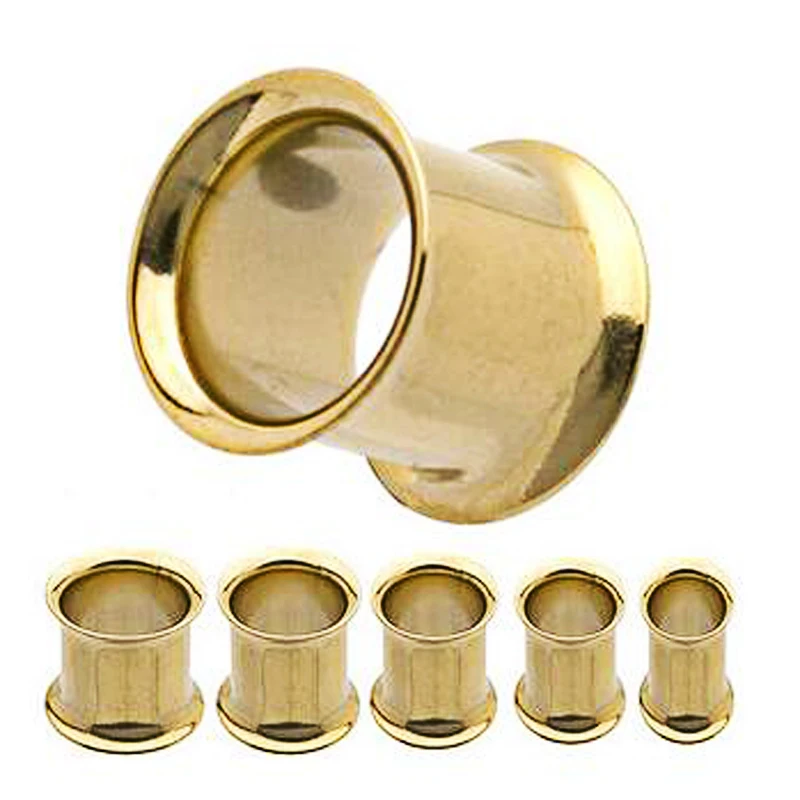 Buy 1 Pair Gold Color Plated Ear Plugs Surgical