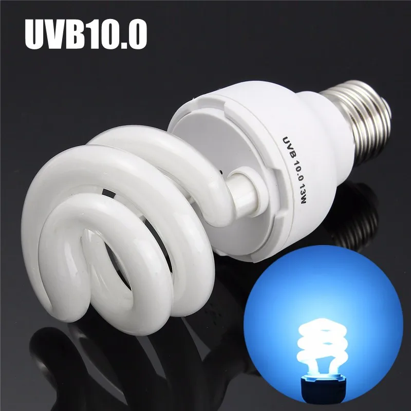 

Newest UVB5.0/UVB10.0 13W Compact Light Fluorescent Desert Terrarium Reptile Lamp Bulb 110-240V