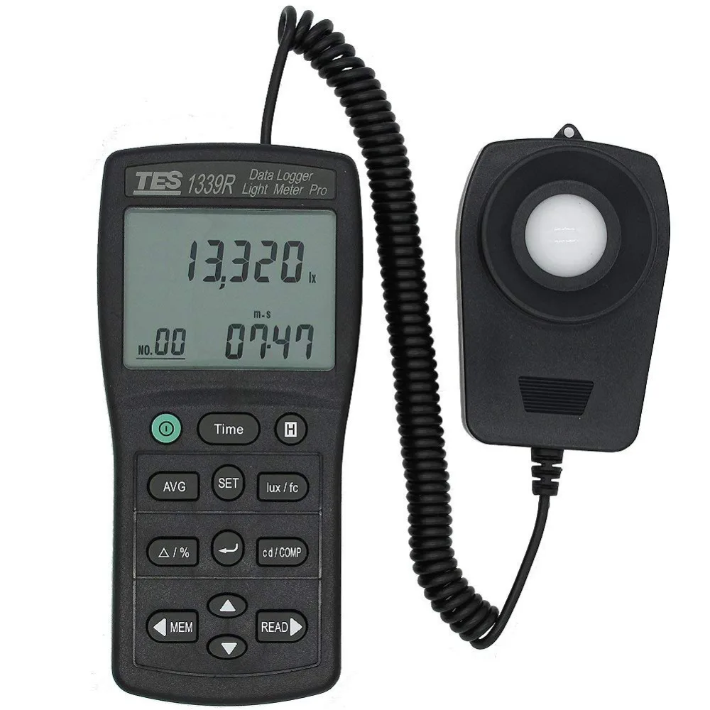 TESTES1339RDataLoggerLightMeterTester001to999900LuxPC