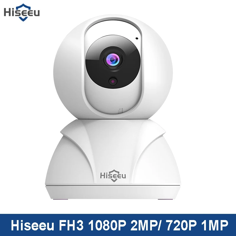 

Hiseeu FH3 1080P Home Security IP Camera Wireless Smart WiFi Camera Audio Record Surveillance Baby Monitor HD Mini CCTV Camera