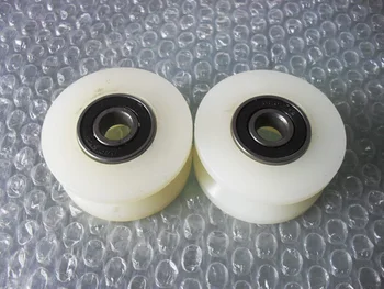 

2.5 inch sliding gate nylon wheel V-groove with