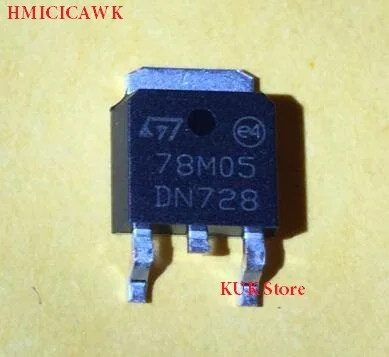 Новый хорошее 78M05 L78M05 L78M05CDT DPAK 100 шт./лот | Электроника
