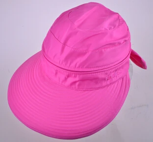 Летние шляпы для женщин шляпа пляжная новые модные кепки Защита от Солнца Анти-УФ шляпа 8 цветов - Цвет: RED2