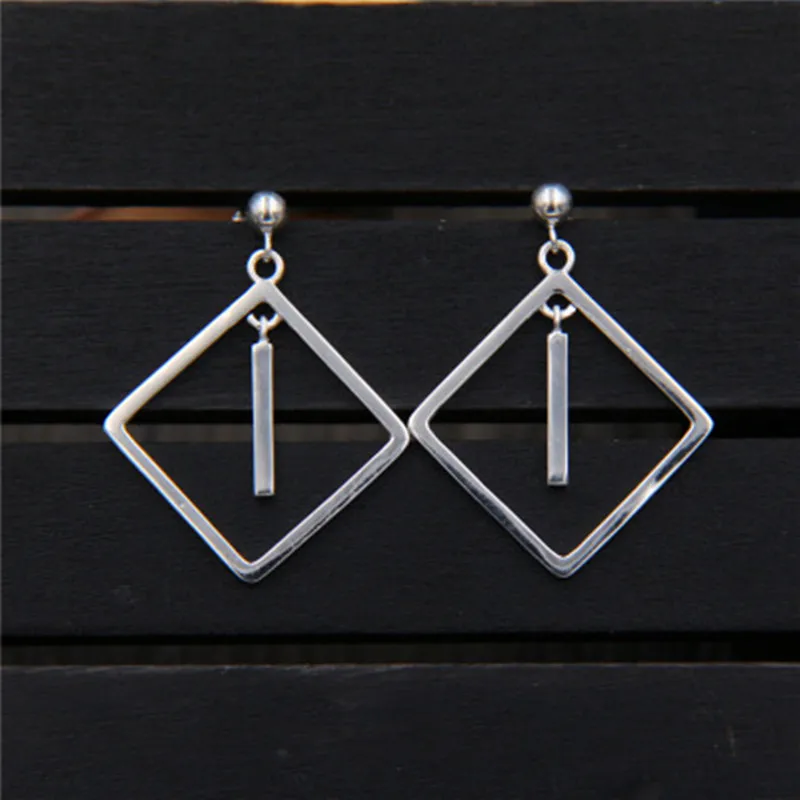 

NOT FAKE Original Design S925 Solid pure Retro Sterling Silver Antique store Stud Earrings Vintage Ethnic Hyperbole THAI Vintage