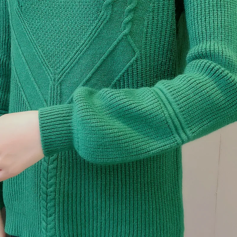 Женские свитера и пуловеры, весна-осень, новые яркие цвета, свитера для женщин, Свободный вязаный свитер, женский свитер большого размера