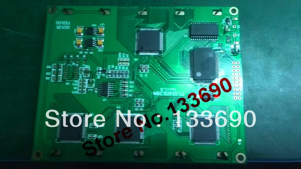Графический контроллер 5 1 дюйма 160X128 0 в LCM 22pin T6963 желтый зеленый 8080 параллельный