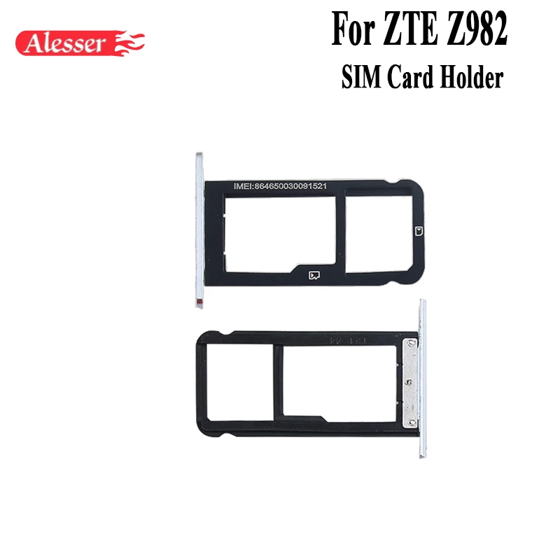 Alesser For ZTE Z982 SIM Card Holder SIM Card Slot SD Card Tray Holder