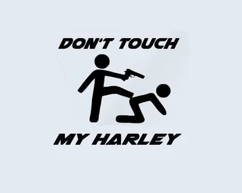 

For Don't Touch my Harley Davidson Aufkleber Sticker Motorsport Chopper Motorrad MC Car Styling