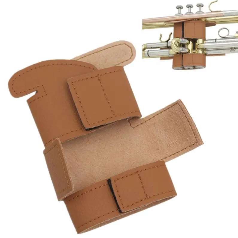 

Professional Protective Brown Soft Cover Case for Trumpet Synthetic Leather Musical Instruments Accessories