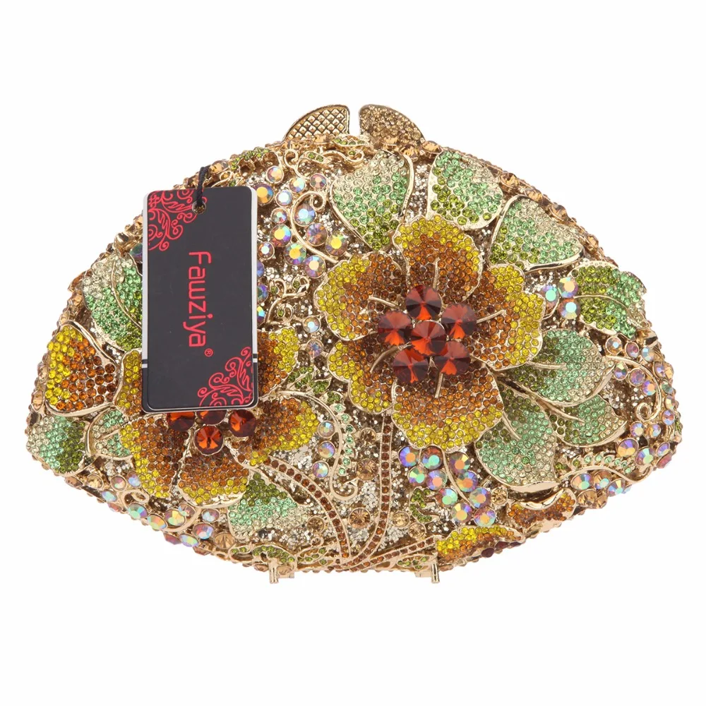 Fawziya цветок вечером кошелек для Для женщин кошелек сцепления и Сумки