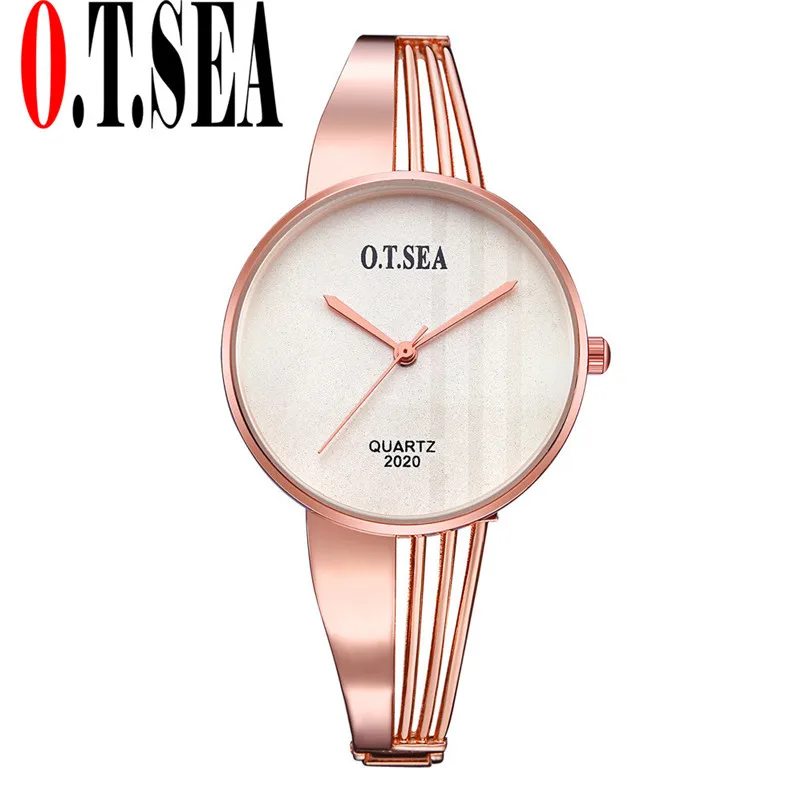 

Fashion Quartz Wrist Watches Women Alloy Dial Quartz Analog Rhinestone Bracelet Wrist Watch Luxury Brand Ladies Dress Clock