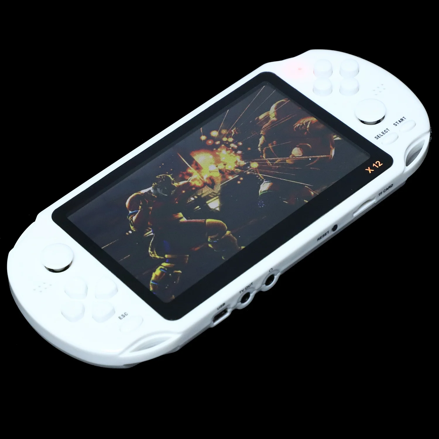 Powkiddy 5,1 дюймов 8 г Ретро игровая консоль HD экран двойной джойстик Ручной игровой плеер семейный ТВ Ретро видео консоли встроенный 1