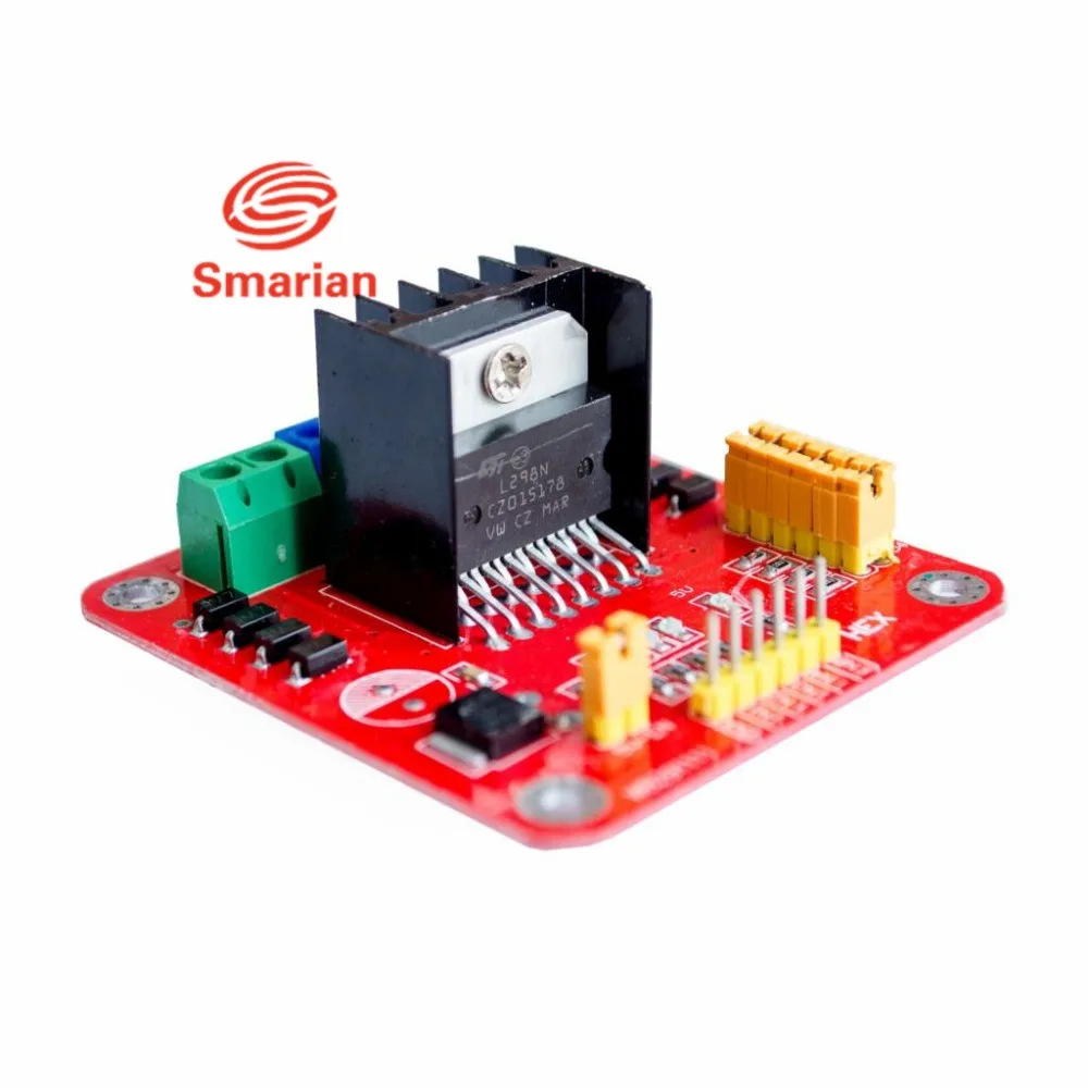 1 Pz L298N Modulo Scheda Driver Motore/Motore Passo-Passo/Robot Nuovo Prodotto Nuovo E Originale