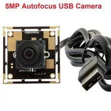 5 MegaPixels 2592*1944 MJPEG &YUY2 UVC autofocus 170degree fisheye lens wide angle usb webcam camera module