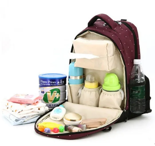 

Discount! Large Capacity Multifunction Diaper Bag Durable Mommy Bag Baby Bag