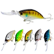 110mm 18g Deep Diving Pesca Fishing Lure Hard Crankbait Minnow Wobbler for Bass 110mm 18g Deep Diving Pesca Fishing Lure Hard Crankbait Minnow Wobbler for Bass