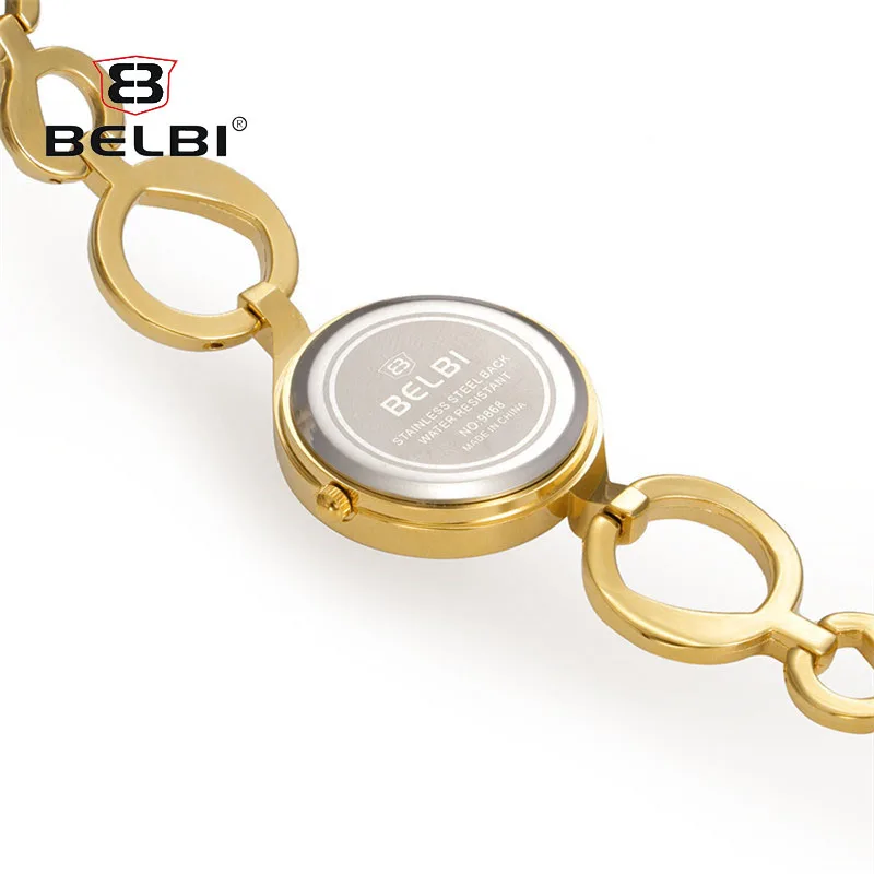 BELBI Роскошные брендовые наручные часы с кольцом женские модные повседневные