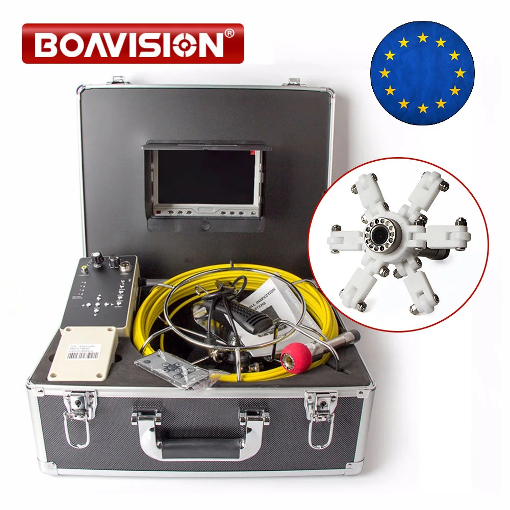  Pipe Inspection Camera System Equipment Pipe Sewer Camera With DVR Function 7
