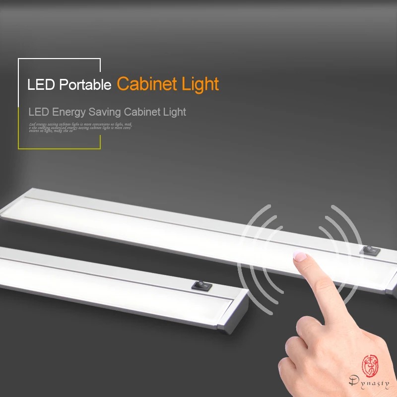 

High Luminous Brightness LED Cabinet Bar Strip Light AC 110/220 Switch Button Bathroom Bookcase Cabinet Kitchen Multi-Purpose