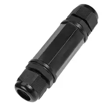 RJ45 водонепроницаемый разъем металлический экранированный наружный внутренний сетевой кабель прямой удлинитель стыковое соединение Прямая поставка