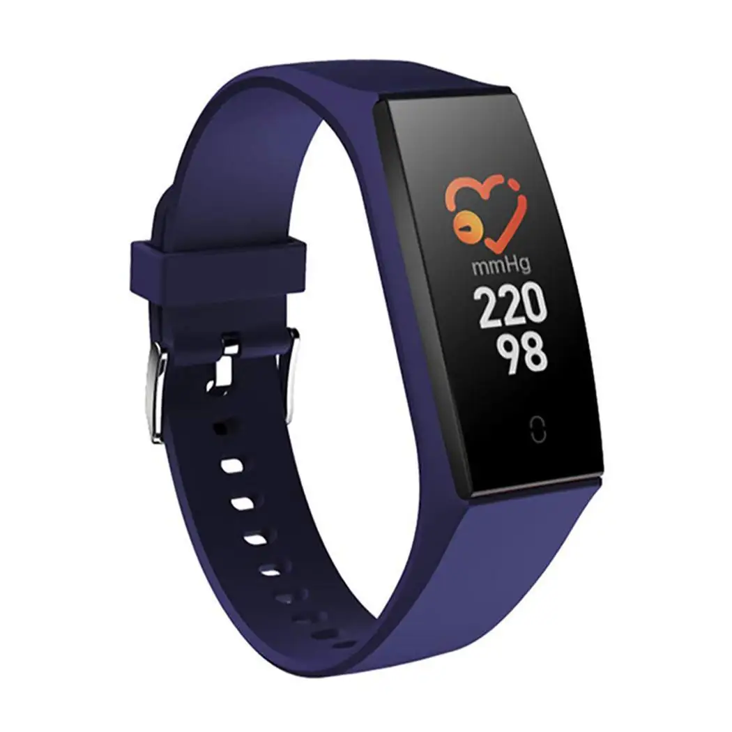 

V18 Color Screen Bluetooth Sports Heart Rate 0.96 Blood Pressure Waterproof Smart KX023-1025 Bracelet Hband