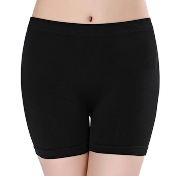 

Women Leggings Pants Seamless slip inside basic skirt thin Panties Seamless Anti Emptied Boyshorts Pants Dress leggings Pants