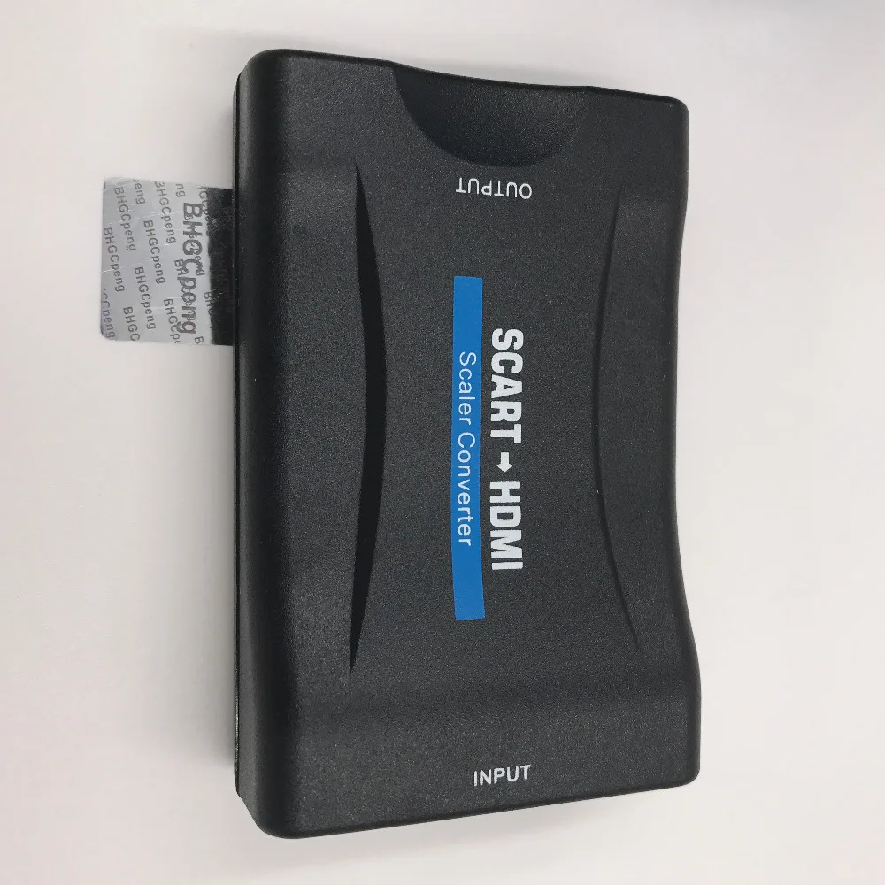

Scart to HDMI Converter 1080P Adapter Video Audio Signal Converter With Retail Box For DVD SKY Box STB Free Shipping