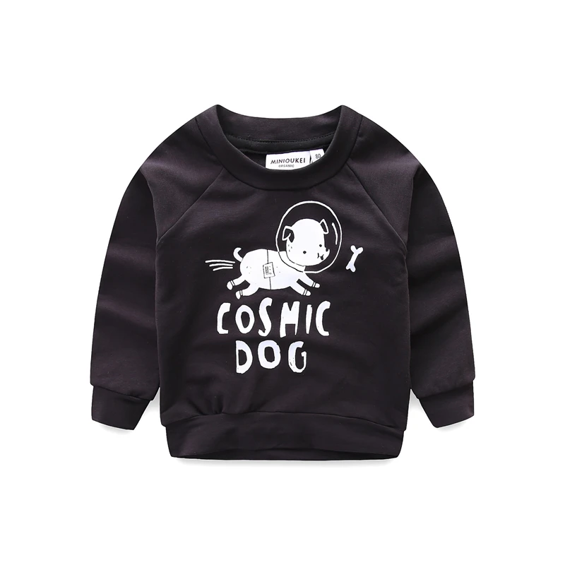 spring kid clothes cute cartoon printed long-sleeve children t shirt boys sweatshirt girl tops03