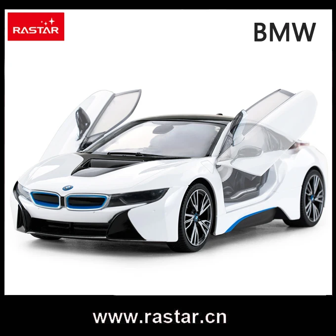 Rastar лицензированный BMW i8 открытая дверь RC игрушки для детей 1/14 электрический автомобиль 71000