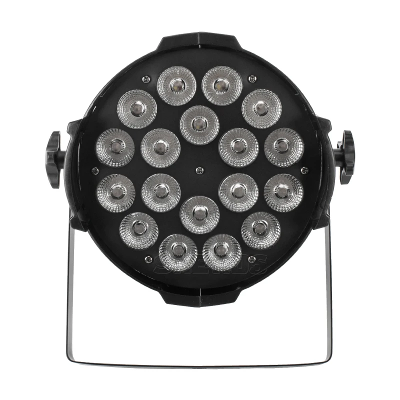 Алюминиевый сплав светодиодный Par 18x18 Вт RGBWA+ УФ-светильник s 6в1 светодиодный светильник ing DMX512 Диско-светильник для профессиональной сцены Dj оборудование Быстрая