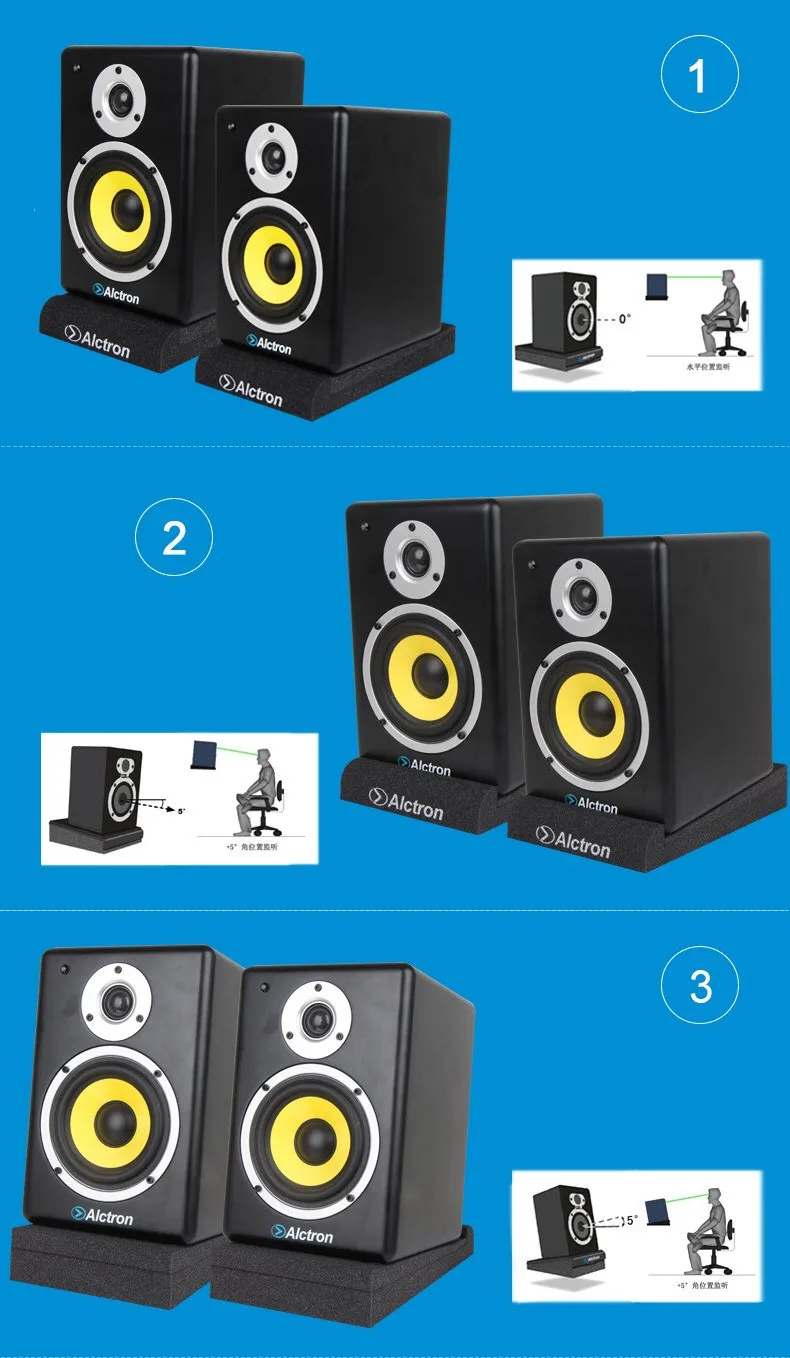 studio monitor foam base