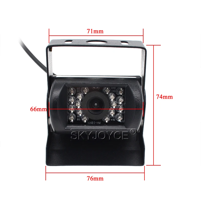 SKYJOYCE, камера заднего вида для автобуса, водонепроницаемая, IR, ночное видение, 24 В, для грузовика, автобуса, фургона, заднего вида, резервная камера заднего вида, помощь при парковке