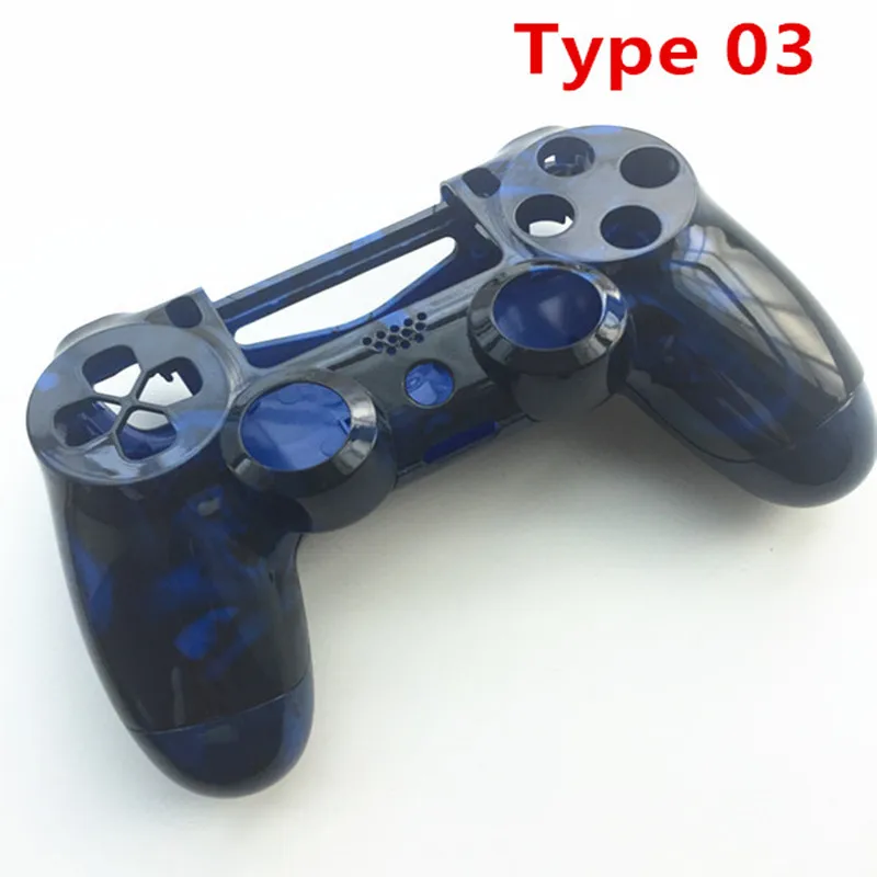 

For Sony Playstation 4 PS4 Controller Gamepad Old PS4 Version 1 Gen 1th Skull Style Custom Housing Shell Case Cover Front Back