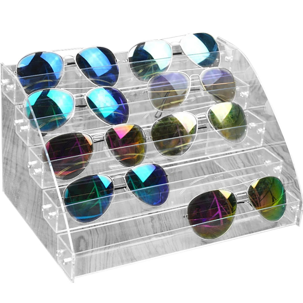 

Jewelry Organizer Stand Sunglasses Eyeglass Glasses Frame Rack Display Lipstick Organizer Nail Polish Display Stand Holder