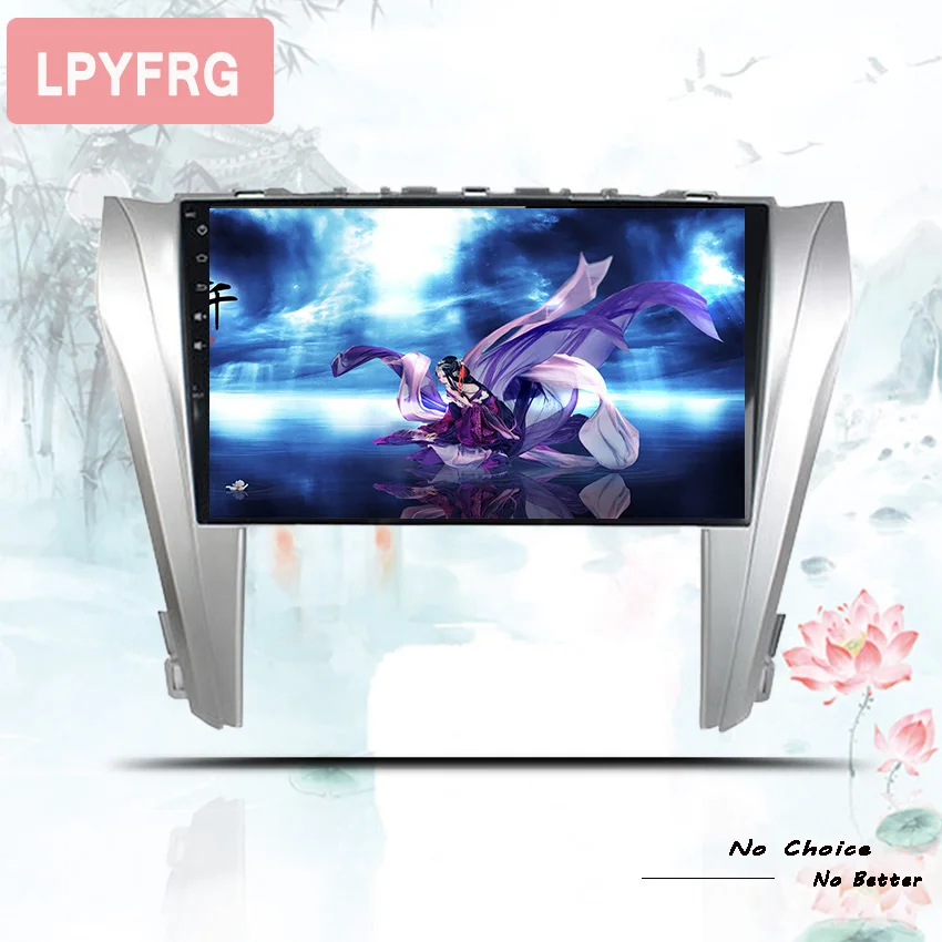 Sale HD IPS 1024*600 Android 9.0 4G RAM car audio a/v multimedia gps navi system For toyota camry 2015 2016-19 3/4g wifi rds dab dvr 2