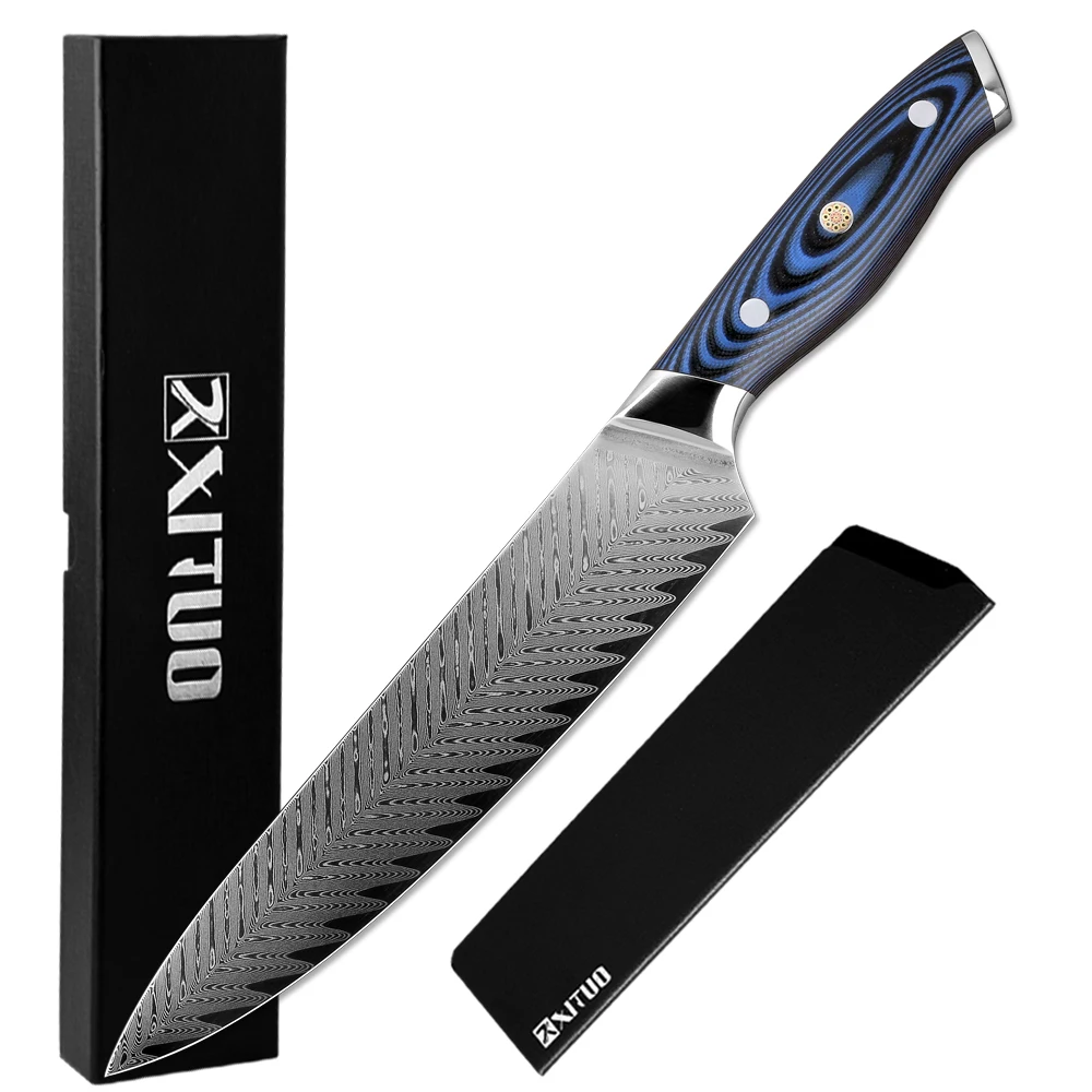 

XITUO Sell-Well Japanese Damascus Kitchen Knife Best Cooking Tools