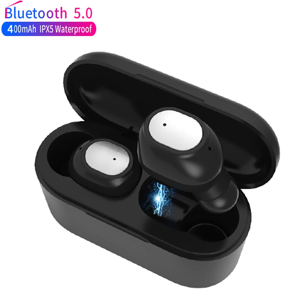 

Sport Bluetooth V5.0 Q3 Sound Bass Stereo Bluetooth Earphone Wireless Handfree With Mic For iphone xiaomi huawei all Smart phone