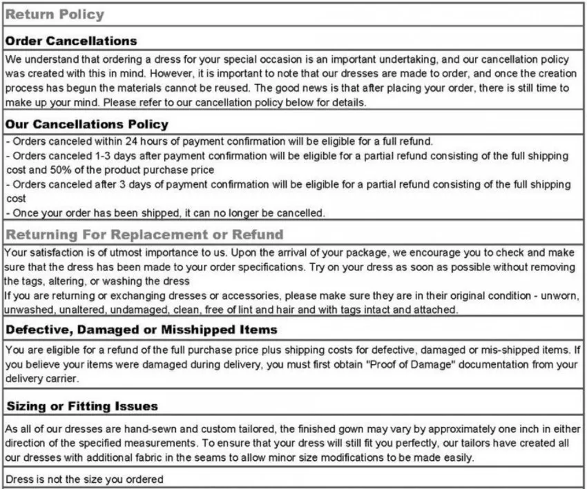 Return policy 1_conew1