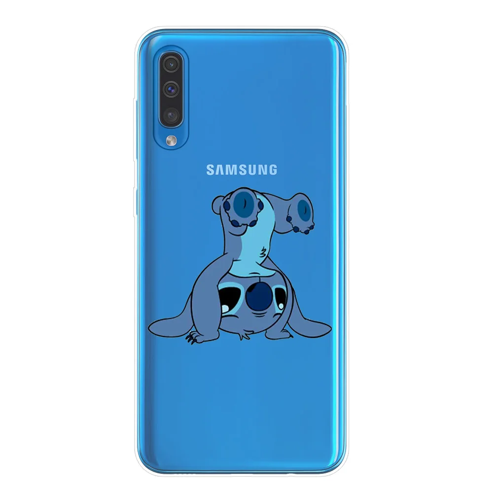 С рисунком героев из мультфильмов, телефонные чехлы для Coque samsung A10 A20 A30 A40 A50 A60 A70 A80 A6 A8 плюс A7 A9 Мягкая силиконовая накладка на заднюю панель