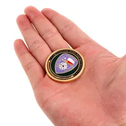 2018 реального Святого Флориана пожарная Отдел памятная монета коллекция искусство долгосрочное монета