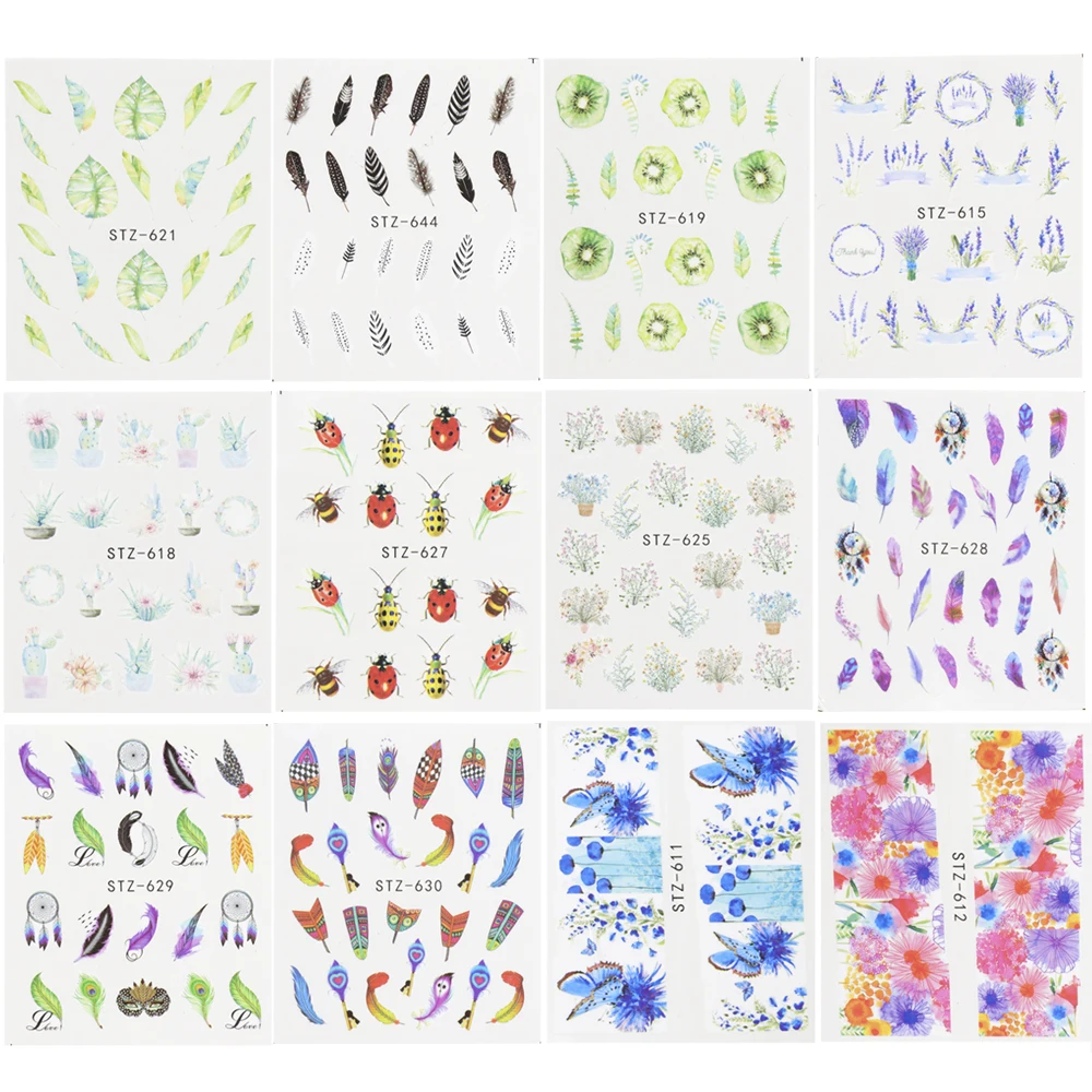 1 Set Summer Nail Sticker