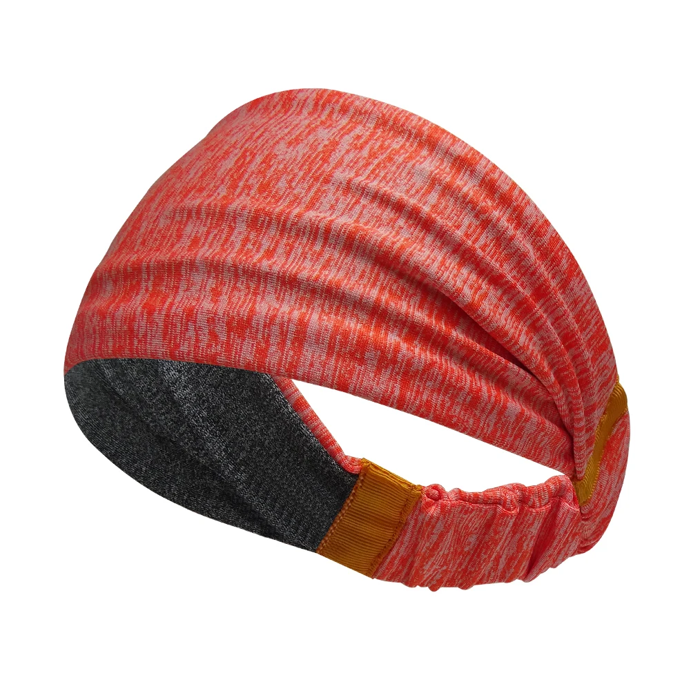 Многоцветная спортивная повязка на голову для спортзала, фитнес, многофункциональная эластичная резинка для волос, дышащий фитнес, антиперспирационный пояс для мужчин и женщин