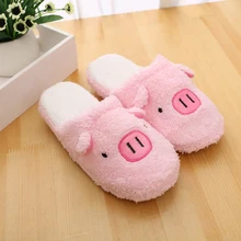 Autumn and winter cartoon animal home shoes slippers month shoes shoes men and women models couple indoor slippers