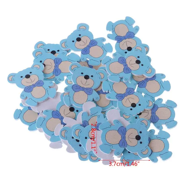 25pcs Laser Cut Wood Embellishment Colorful Wooden Bear Shape Craft Wedding Decor cheap OOTDTY CN(Origin) Wood DIY Package 25pcs Laser Cut Wood Embellishment Colorful Wooden Bear Shape Craft Wedding Decor cheap OOTDTY CN(Origin) Wood DIY Package