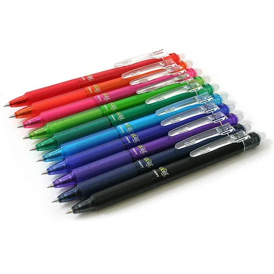

1Pc Pilot FriXion Ball Knock Gel Pen LFBK-23F 0.5mm 10 Colors Available Erasable Ink Writing Supplies