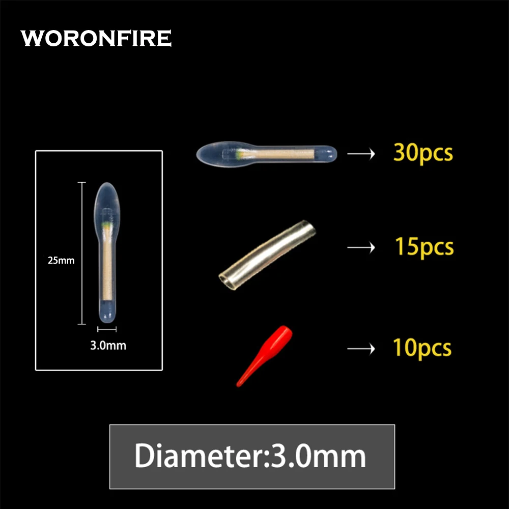 20/50 шт 4,5*37 мм рыболовный поплавок Флуоресцентный светильник палка светильник ночного поплавок стержень светильник s темно-палке светлячками для рыбалки