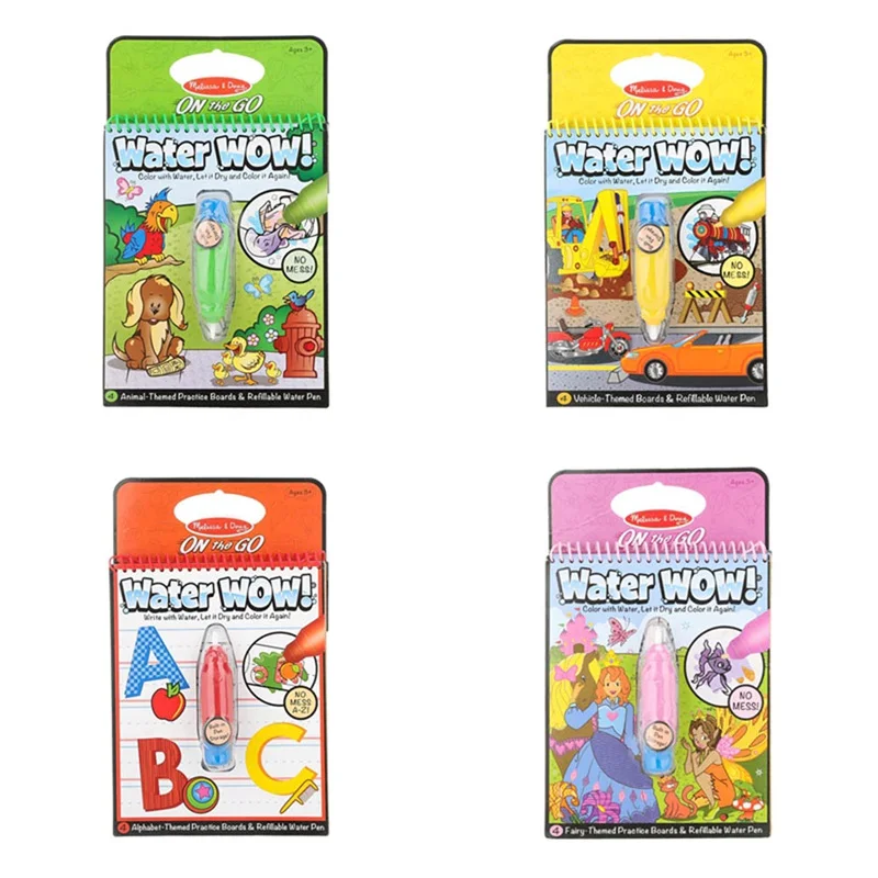 

Magic Water Drawing Book Writing Doodle Book Coloring Album For Children Painting Mat Early Educational Toy For Kids