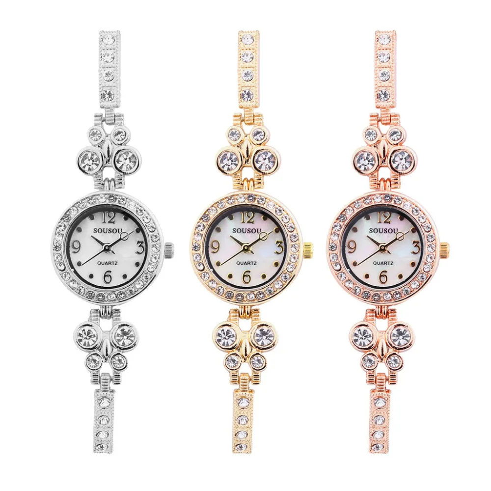 Часы-браслет женские новые роскошные пояс со стразами и блестками небольшие Наручные часы для кулоны для девочек подарок Orologio Donna Saatleri# D