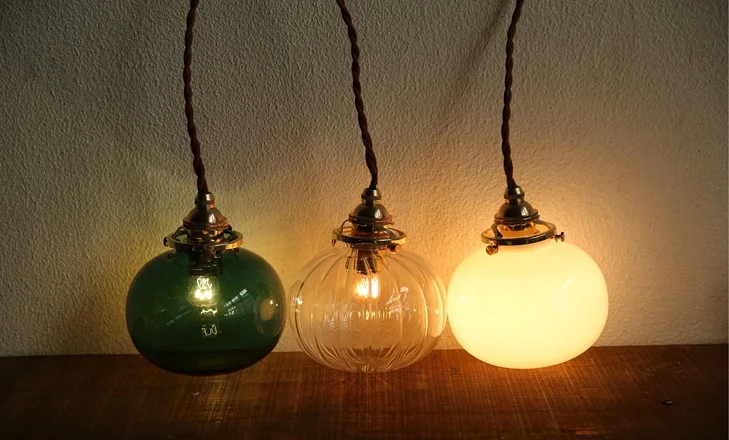 Лофт Декор Винтаж Hanglamp подвесные светильники индустриально светильники светодиодный подвесной светильник Nordic Медь столовая Бар Кафе E14