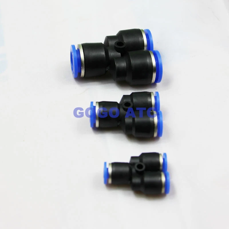 GOGO PY 4 мм 6 8 трубчатый пневматический Тройник|tee fitting|6mm tube fittingstube fitting |
